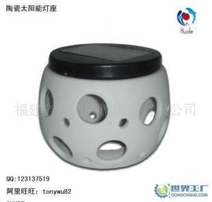 中温白瓷太阳能灯座 白瓷太阳能灯 LED灯罩_礼品、工艺品、饰品_世界工厂网中国产品信息库